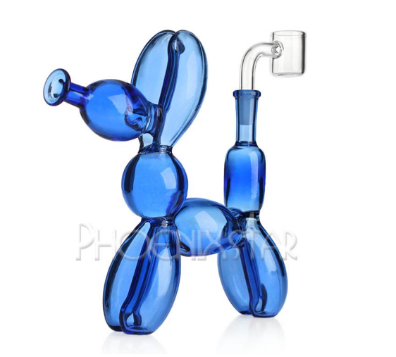 🇺🇸Phoenix Star OG134 - Balloon Dog Glass Bong 氣球小狗玻璃水煙壺