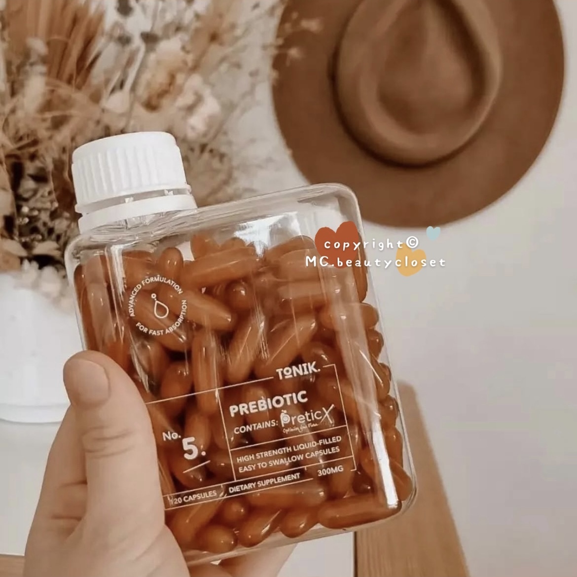 TONIK No.5 PRETICX® 益生元丸 120粒 (會員請登入後購買)