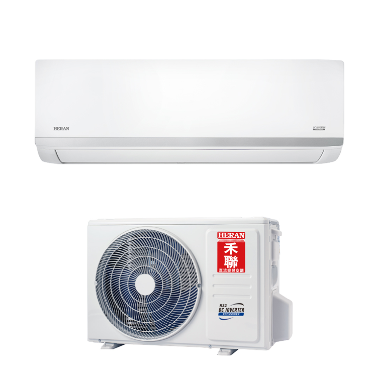 HERAN 禾聯 11坪 耀金沼氣防護奢華型AT系列 變頻一對一冷暖冷氣(HI-AT72AH+HO-AT72AH)