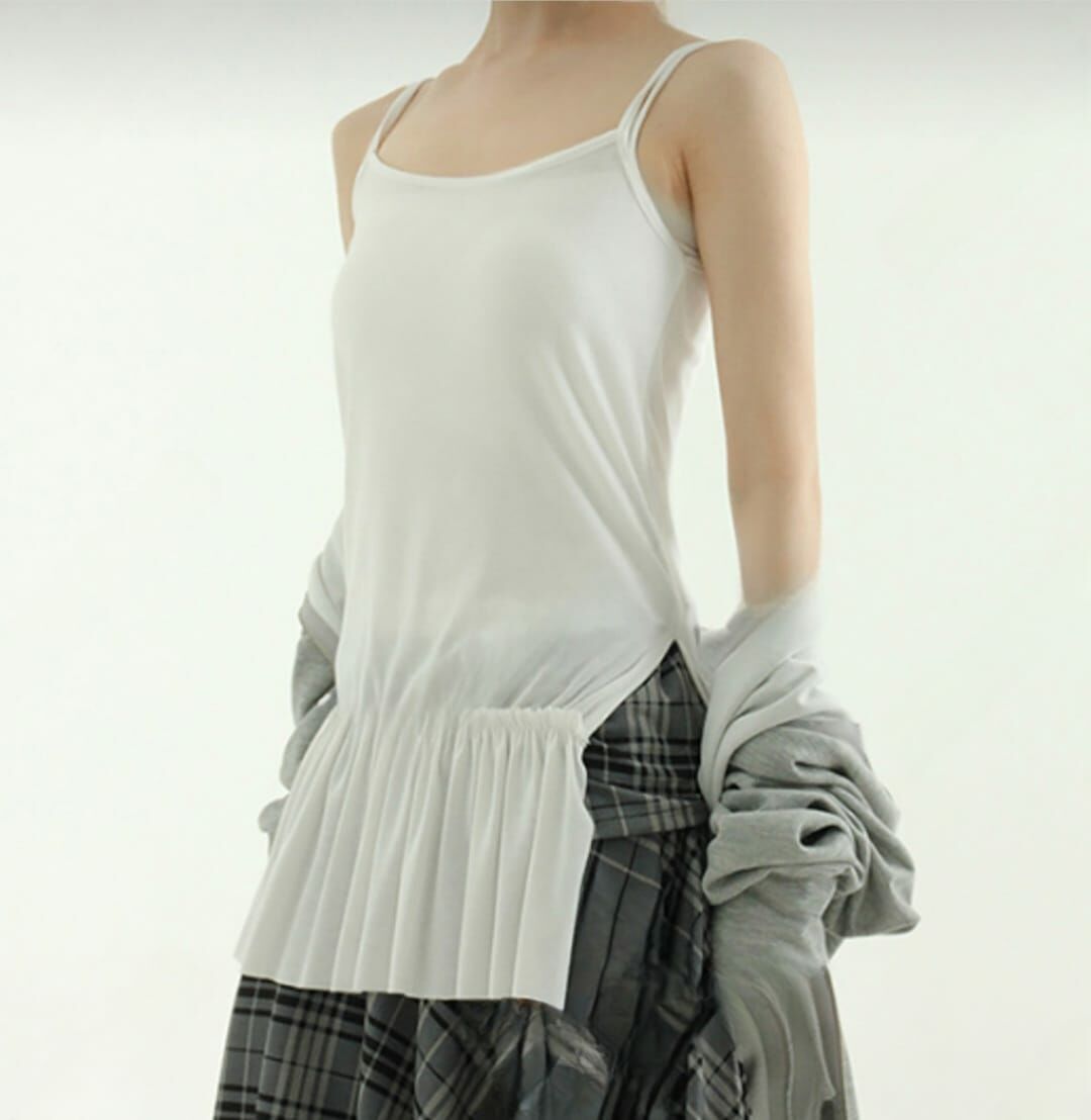 韓國連線 吊帶裙邊打底（清貨價貨品，不設退換）K3 SS557）