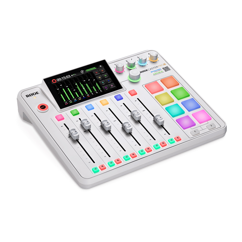 RODECaster Pro II 專業播客工作站 白色