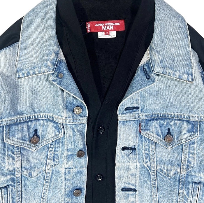 JUNYA WATANABE MAN 2025 S/S LEVI'S / DENIM CUSTOMIZATION JACKET (WO-J206-051) - PRE ORDER ITEM (預訂中)