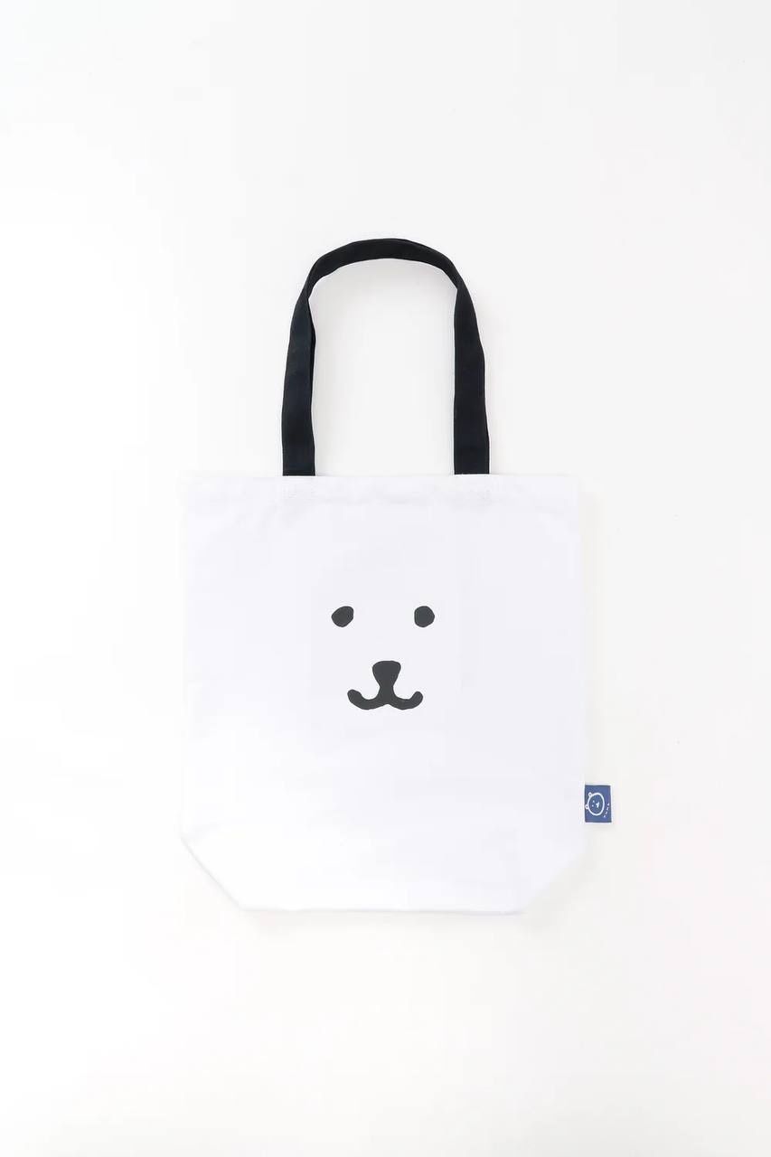 現貨｜Nagano Characters Tote Bag 帆布袋 白熊 WHITE x BLACK