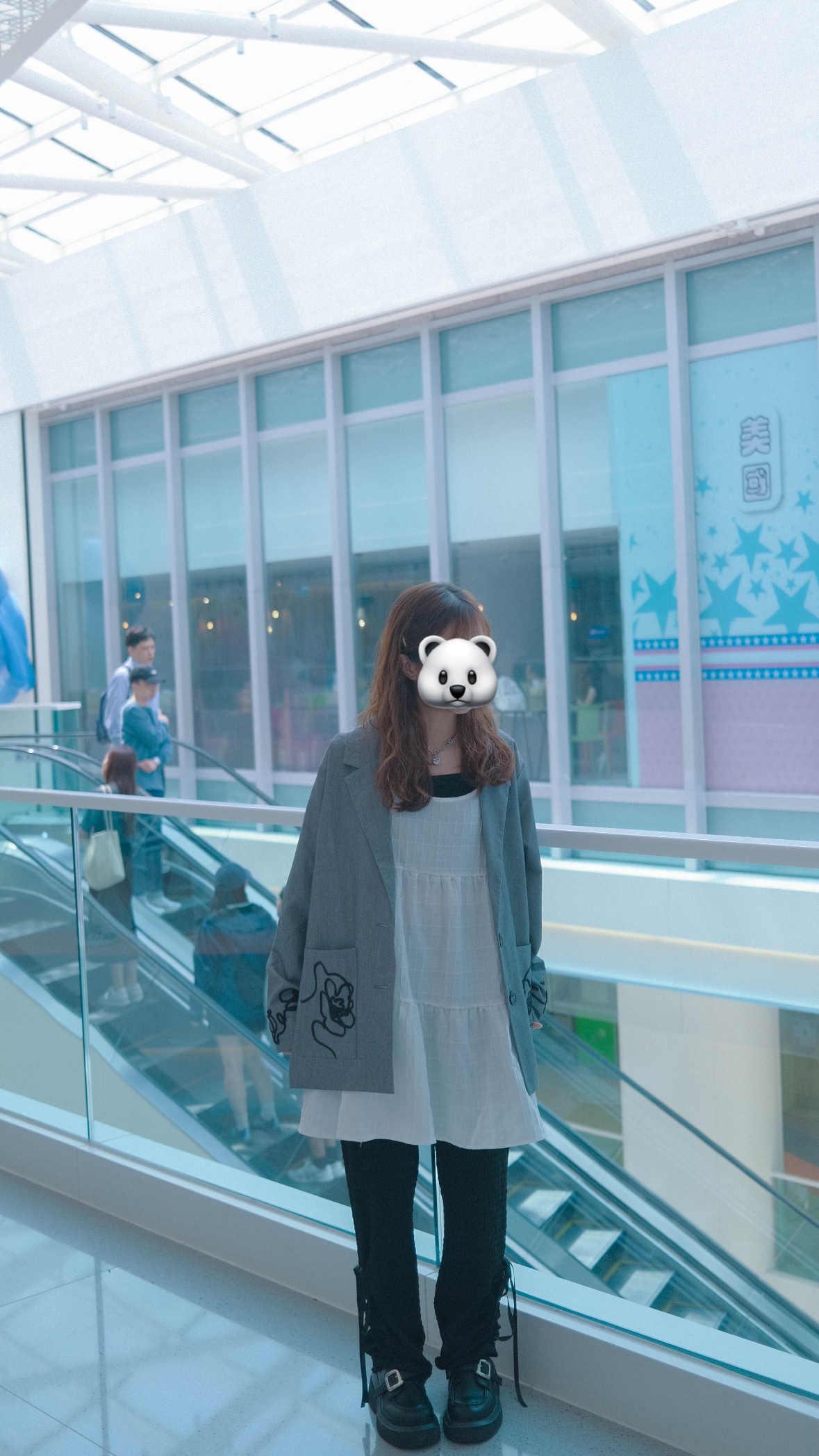 暗格紋綁帶Outer