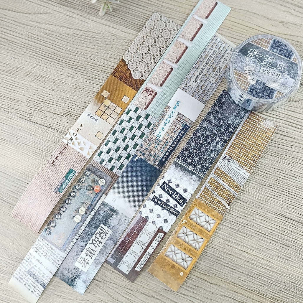 fafa製造所．散策8 2.5cm和紙膠帶 <整捲/分裝>