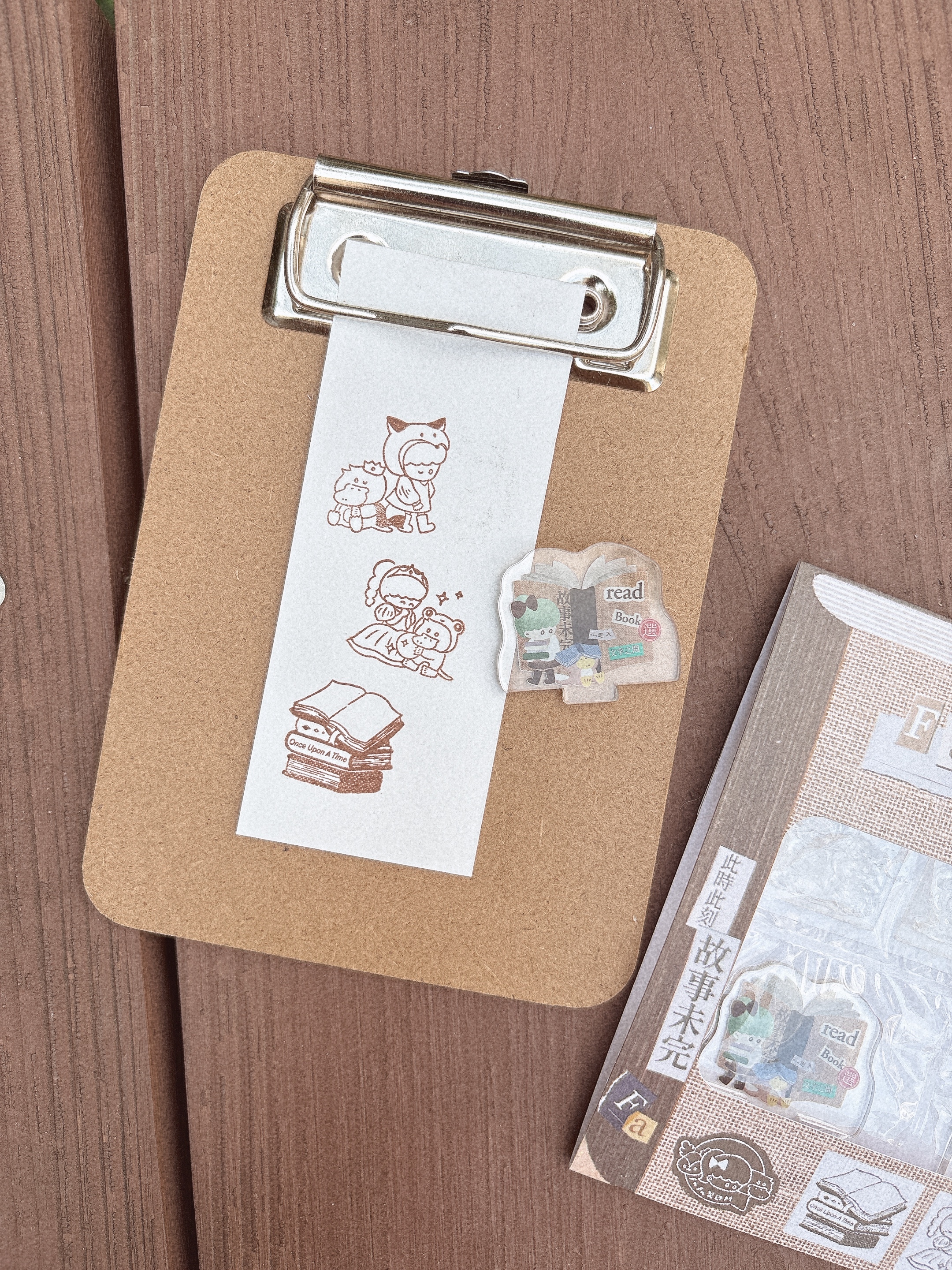 fafa製造所．壓克力立牌印章 童話故事/花花柑仔店