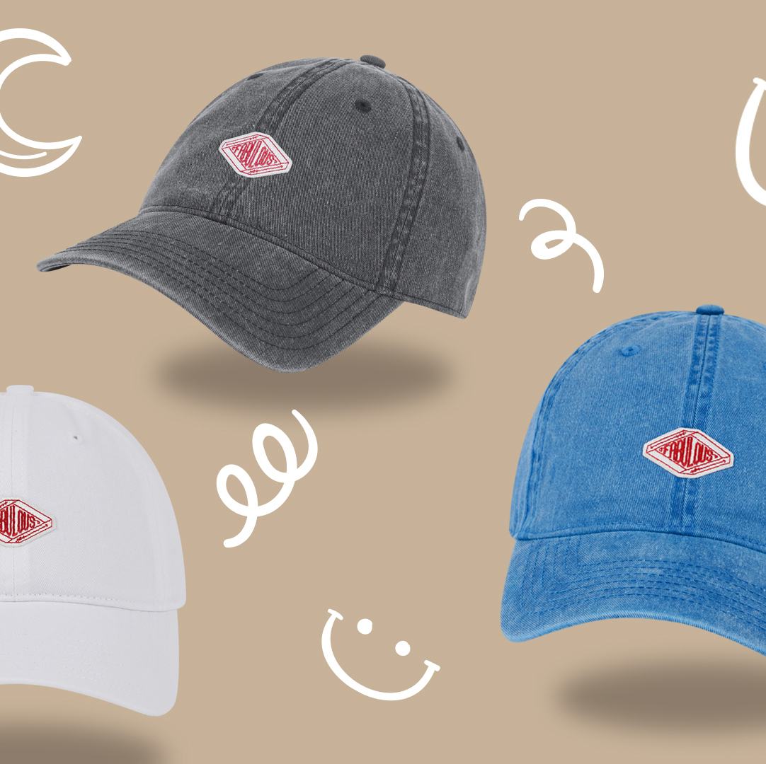 VINTAGE CAP - FABULOUS 菱形小標 x GR-006