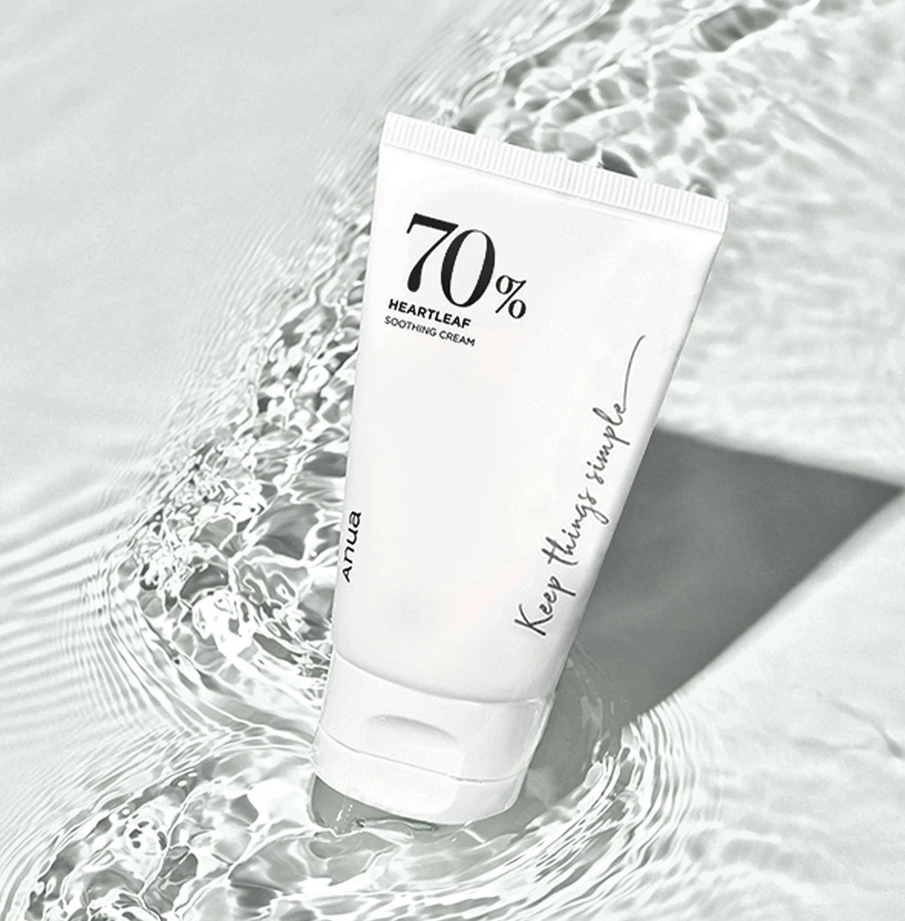 Anua 70%魚腥草舒緩清爽保濕面霜 100ml