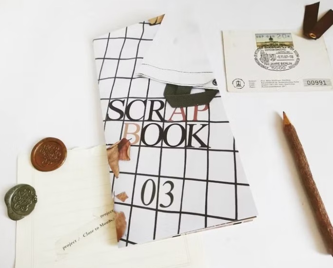 無色綻放．SCRAP BOOK 零碎誌03 拼貼本 混和本 TN標準本