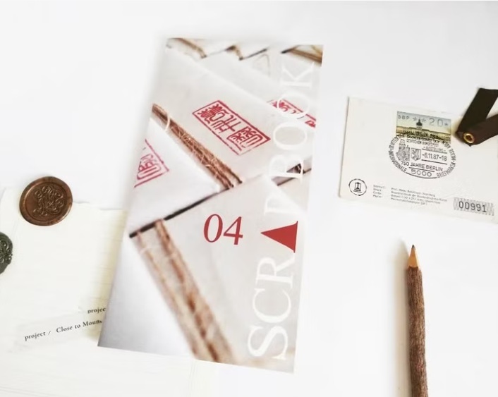 無色綻放．SCRAP BOOK 零碎誌04 拼貼本 混和本 TN標準本