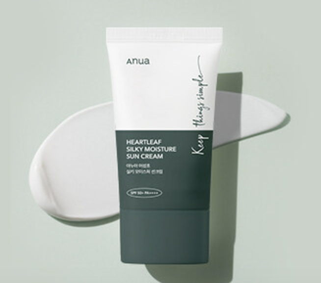 Anua 魚腥草絲滑保濕控油防曬 SPF50+ PA++++ 50ml