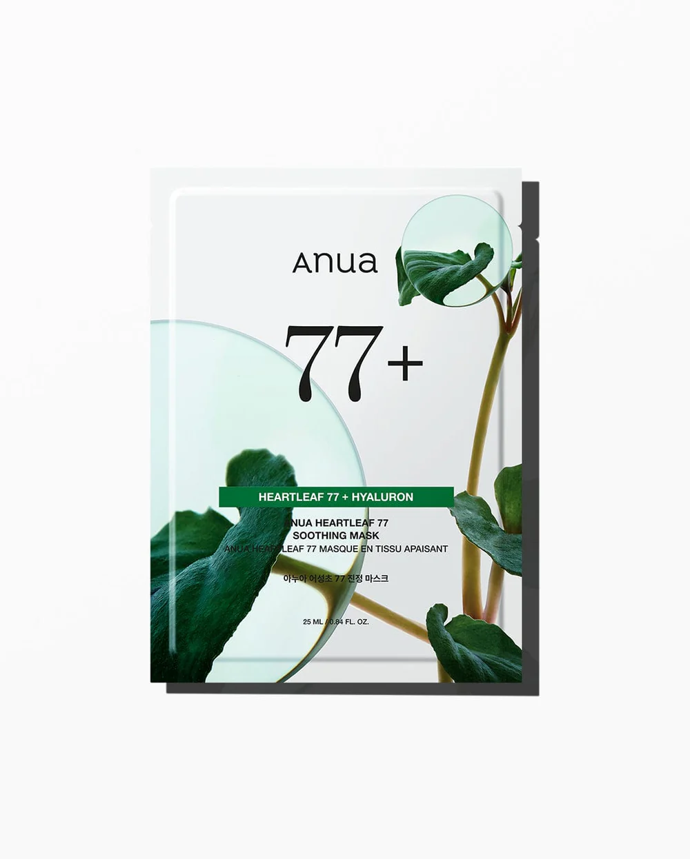 Anua 77%魚腥草24小時保濕鎮靜面膜