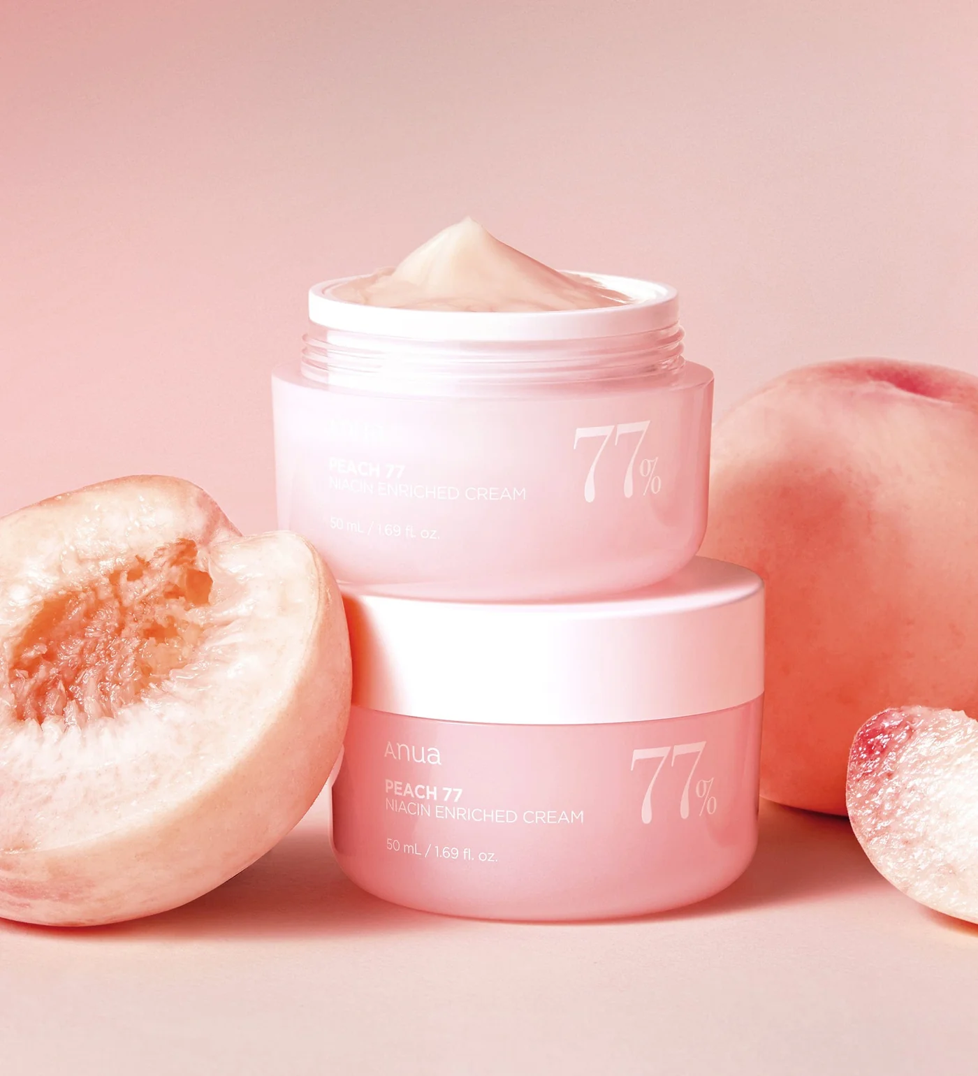 Anua 77 水蜜桃提亮保濕啫喱面霜 50ml