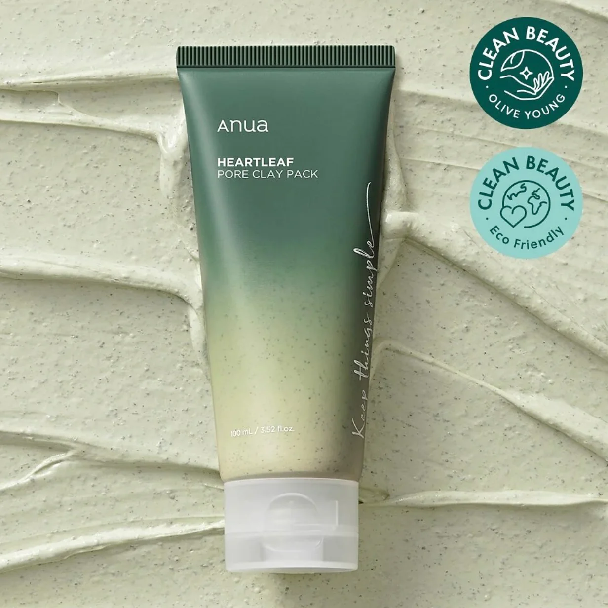 Anua 魚腥草淨澈收毛孔泥膜 100g