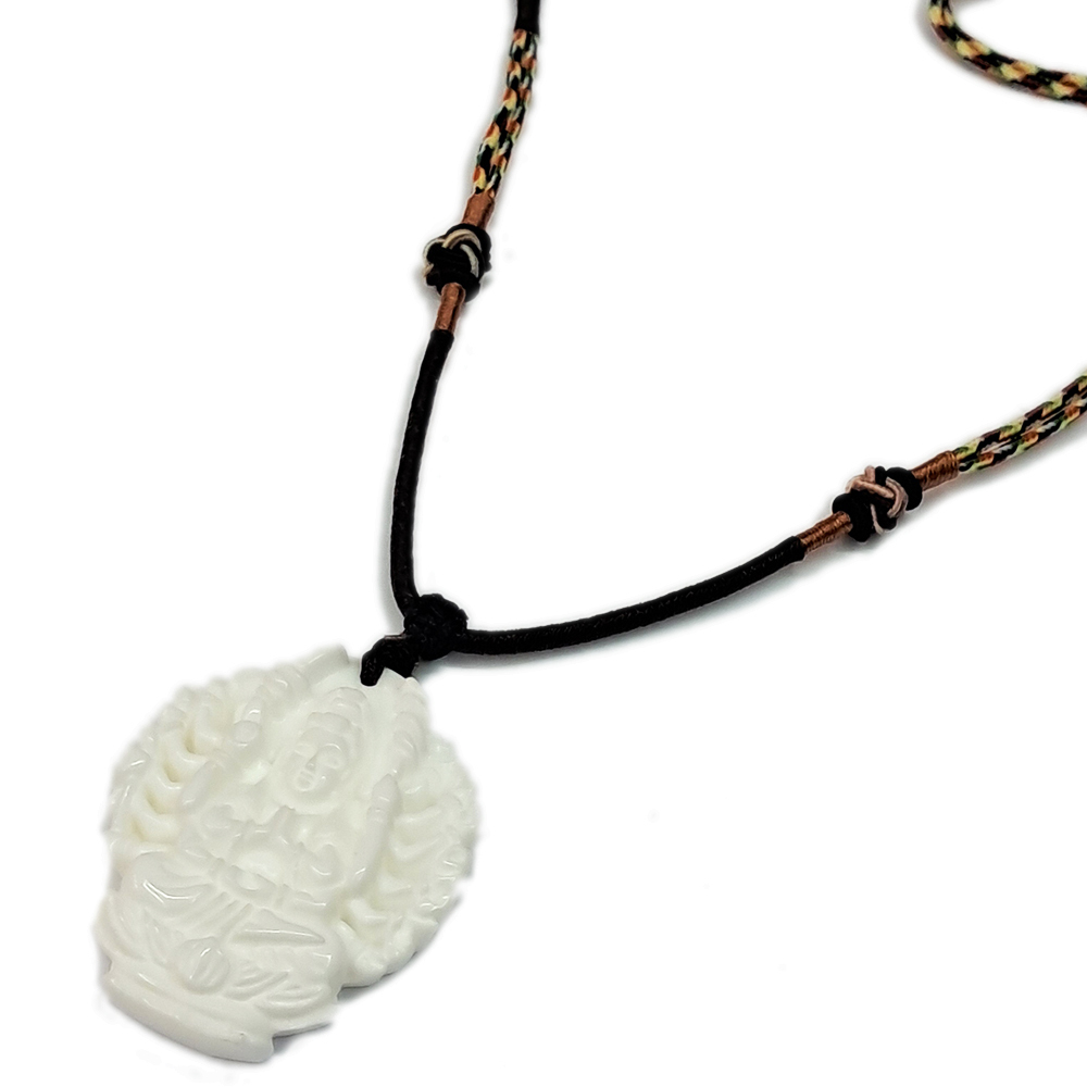 千手觀音{硨磲}五色線項鍊【十方】 154552