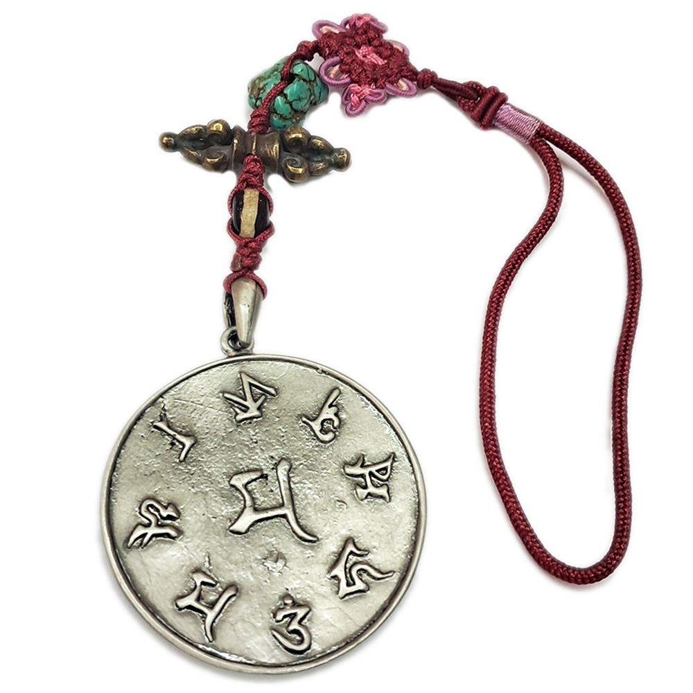 孔雀明王&金剛杵{銅}法寶掛飾【十方】154553