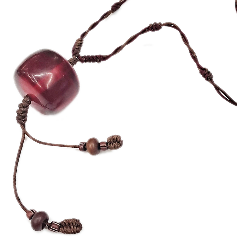 血珀&中國結項鍊【十方】154556