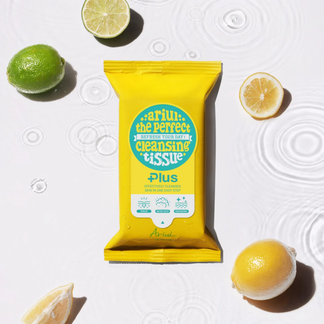 Ariul 舒緩純淨卸妝濕巾加強版 20片