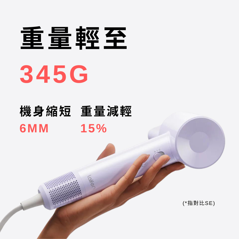 SE Lite 相比 SE 機型,重量從407公克減輕至345公克,減少15%重量,機身長度縮短6mm,整體體積也比SE更加小巧