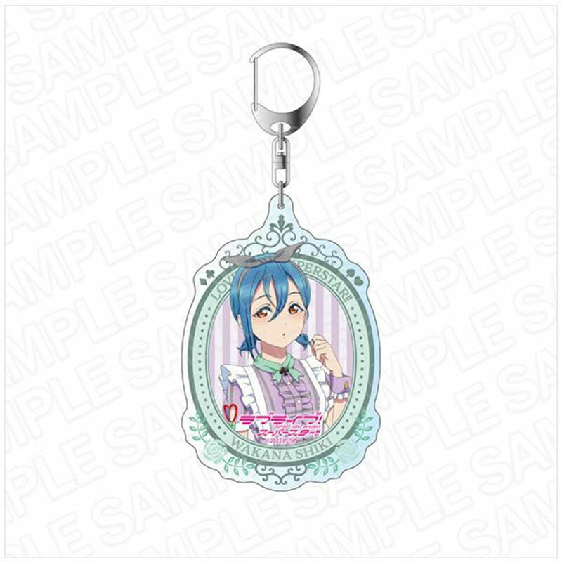 Love Live!Superstar!!日版咖啡廳系列大壓克力鑰匙圈-若菜四季