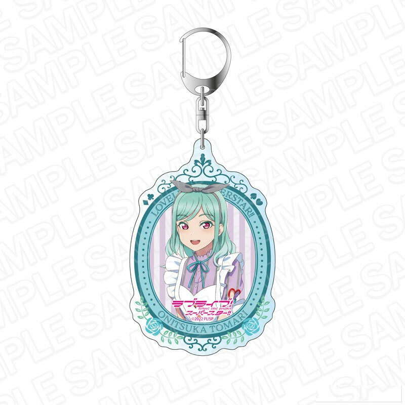 Love Live!Superstar!!日版咖啡廳系列大壓克力鑰匙圈-鬼塚冬毬