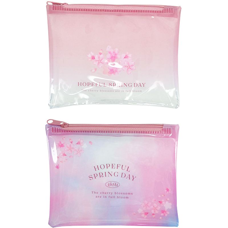 小物收納袋/櫻花 15×11.5×0.8cm