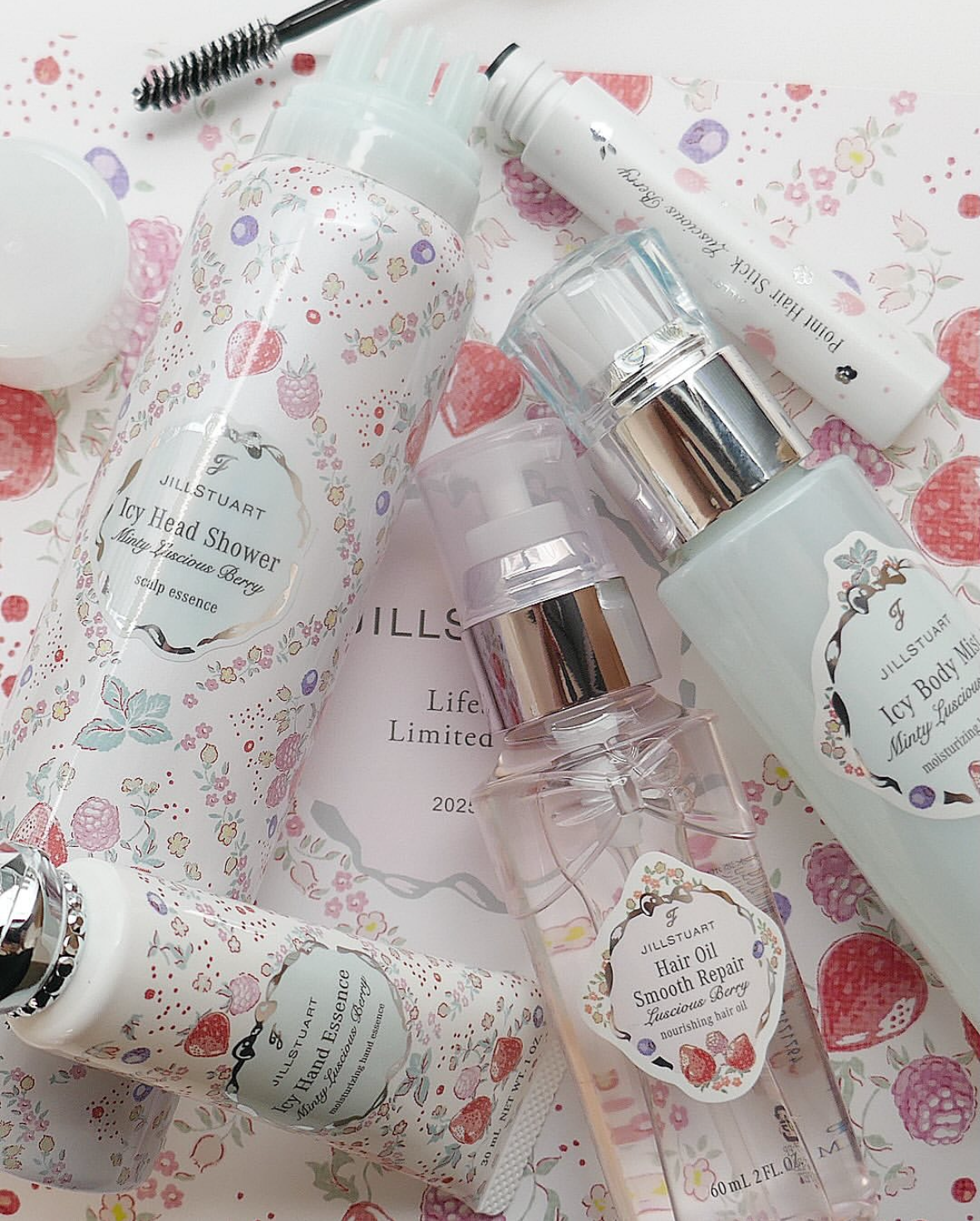 [限定] JILL STUART Summer Berry Festival Luscious Berry Hair & Body Collection 2025