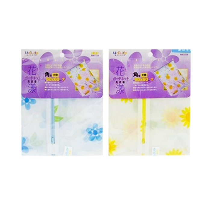 【UdiLife 優の生活大師】花漾細網洗衣袋角型-50x60cm