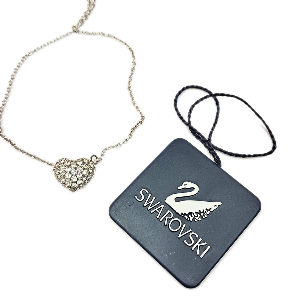 愛心{鑲鑽}925純銀項鍊【十方】154563