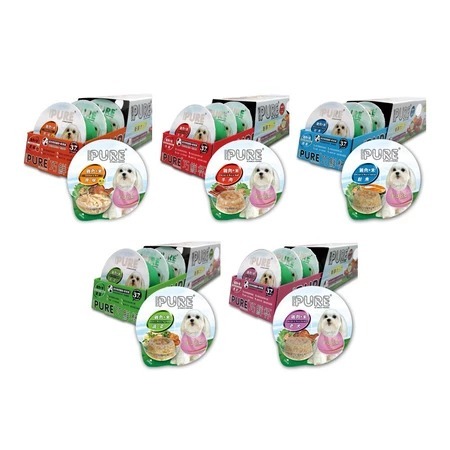 (24入)PURE犬巧鮮杯餐盒80g