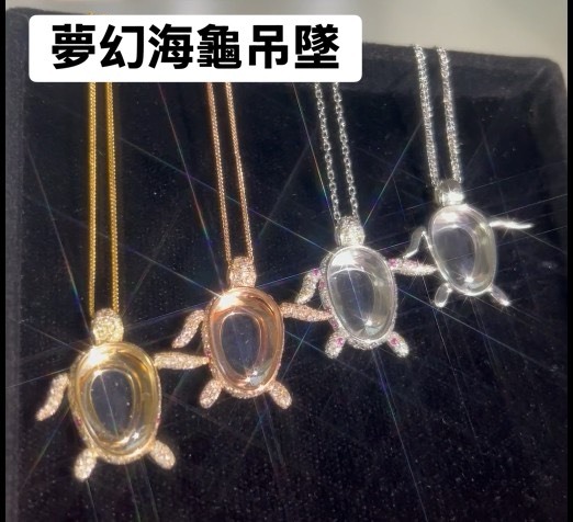 視頻同款海龜項鍊!來了