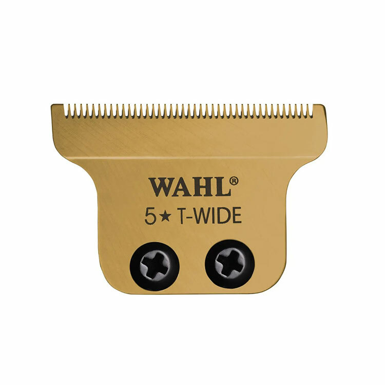 華爾 WAHL 五星細節金色 T 型寬齒細修電剪刀頭