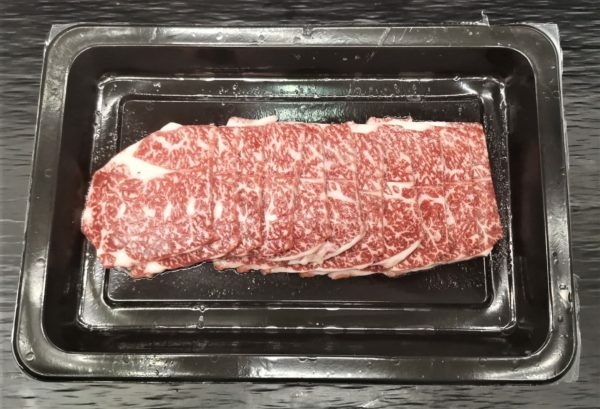 ((新品特價)) 日本宮崎A5和牛頸脊極上韓燒片【150克】