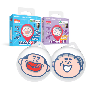 （2026新年限時優惠）XPower x 大麻成&阿婆智能定位器TAG COIN (TC1)