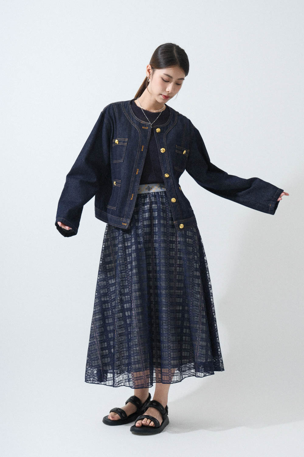 SS25_0070（外套＋上衣＋半截裙）