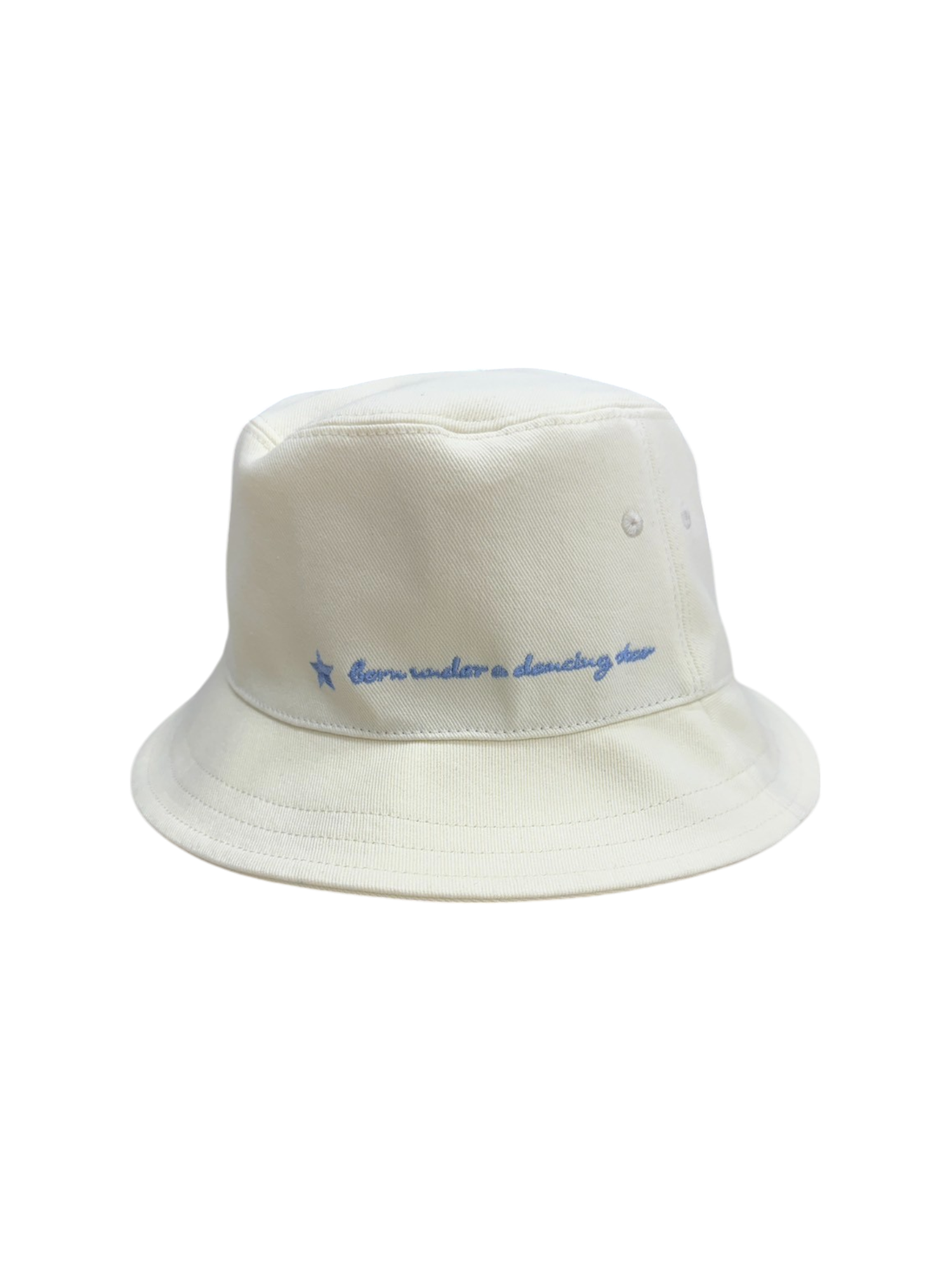 LORENA 繡字漁夫帽(淺黃)