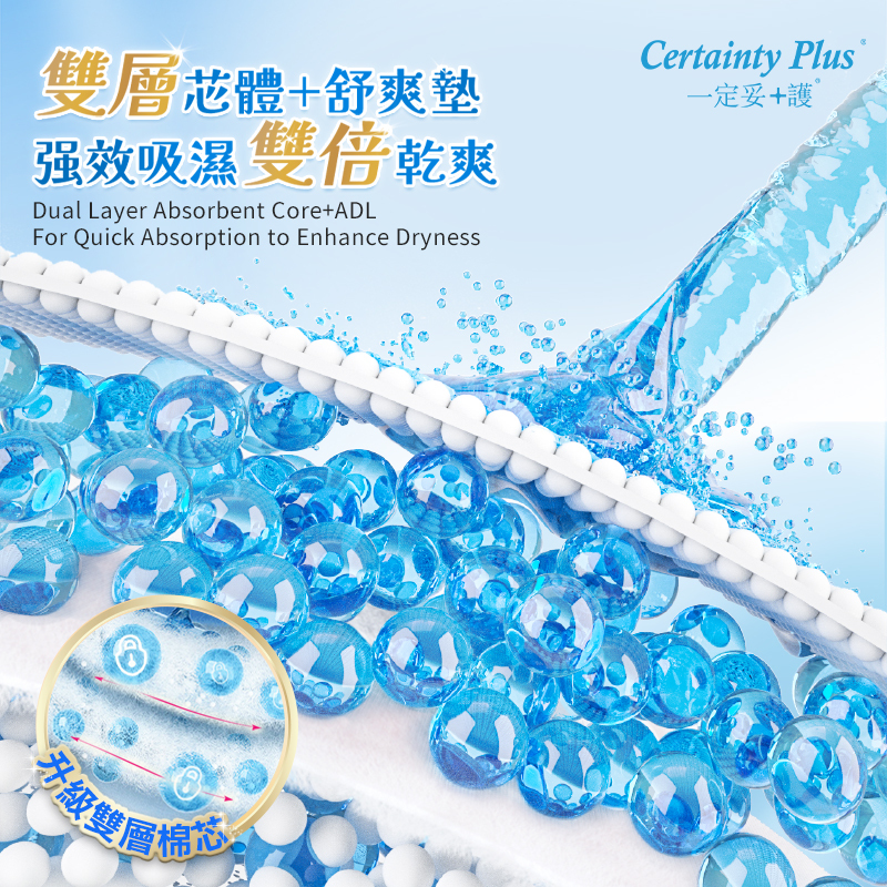 [原箱10包] 一定妥+護成人紙尿片 中碼 10片