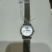[S] COACH SILVER GRAND SILVER STAINLESS STEEL MESH BAND SILVER GLITZ, 885997395748 (SZZ574)