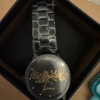 [S] COACH BLACK 14502925 GRAND STAINLESS STEEL WATCH, 885997247658 (SZZ575)