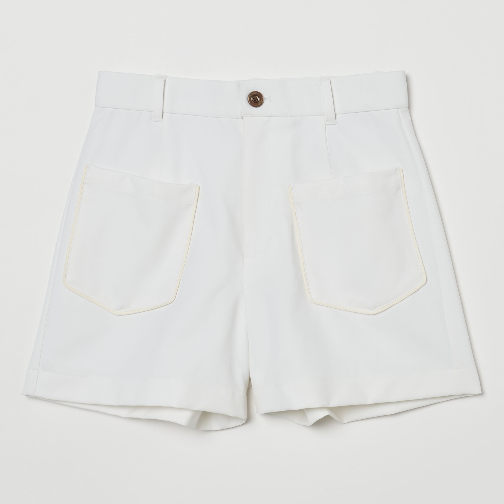 女士-4WAY彈性斜紋短褲