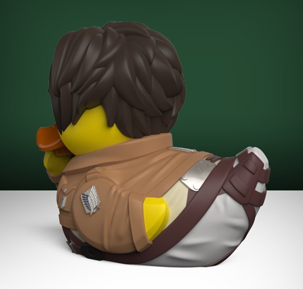 《 TUBBZ 黃色小鴨 》 4吋潮流浴缸小鴨/進擊的巨人-艾連·葉卡