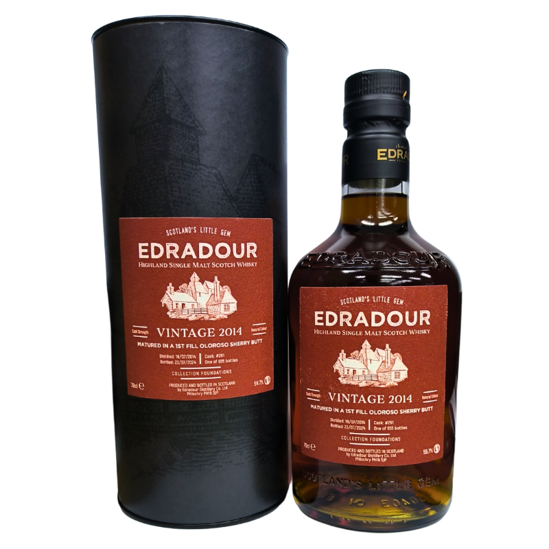 艾德多爾 10年 2014/2024 首次裝填雪莉桶#291 單一麥芽威士忌 700ml