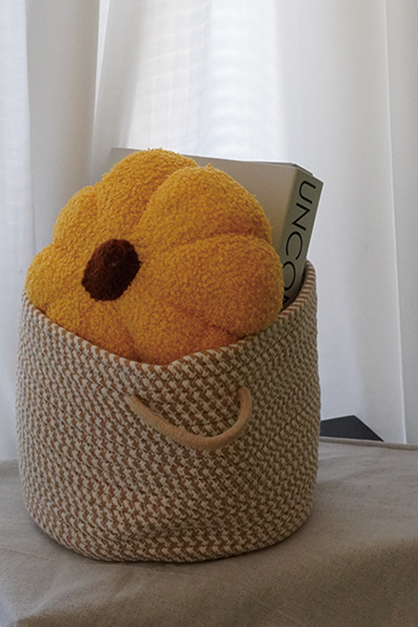 簡約棉繩編織籃