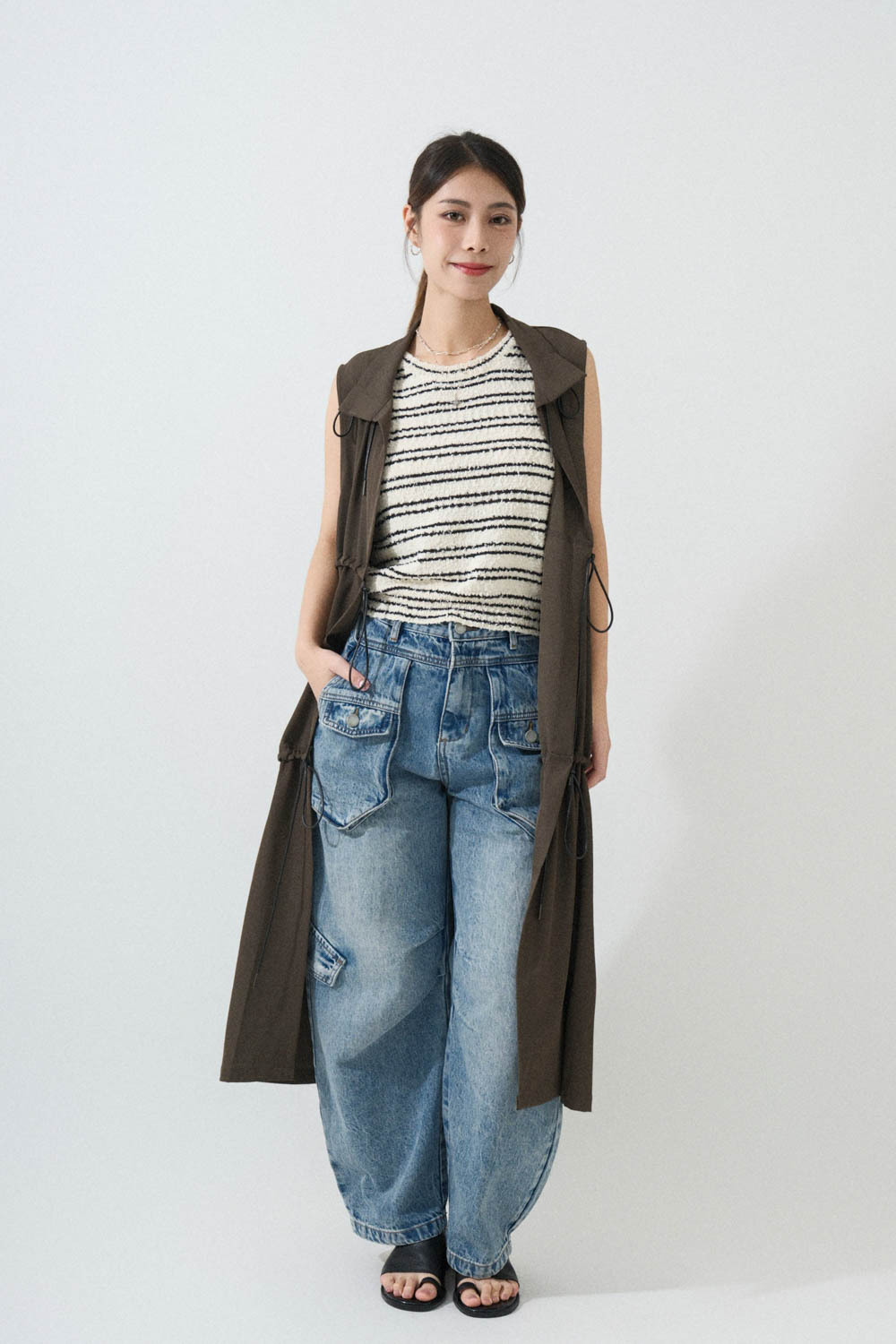 SS25_0072（外套＋上衣＋牛仔褲）