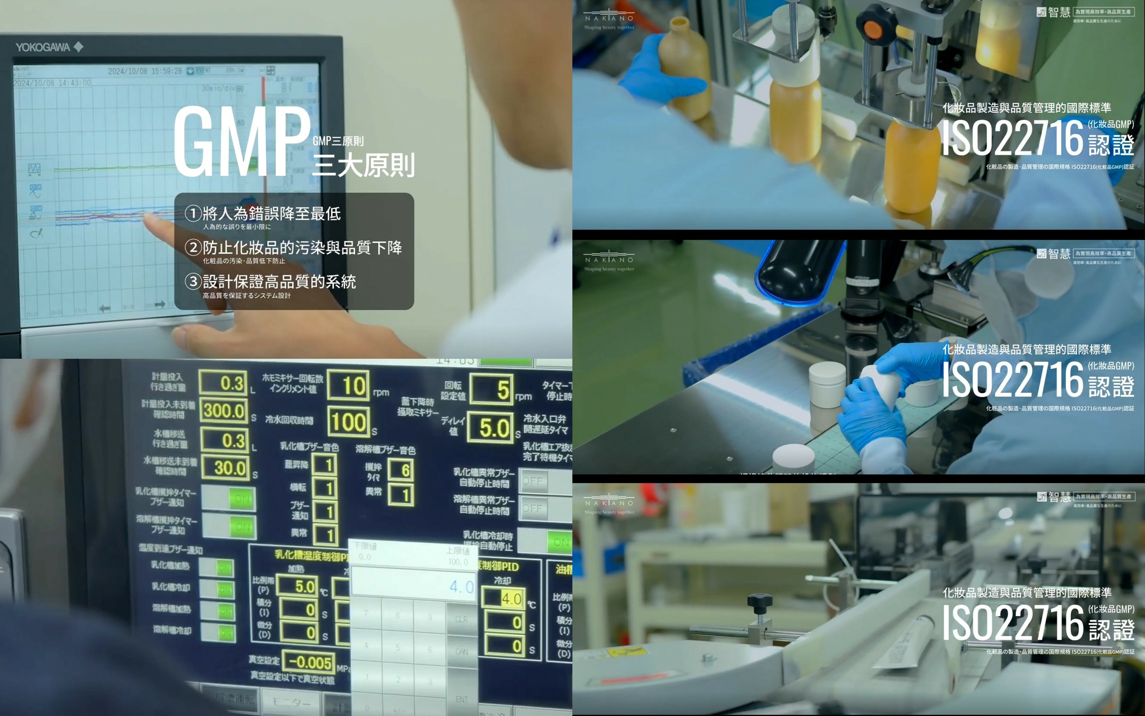 NAKANO 中野製藥 GMP品質認證