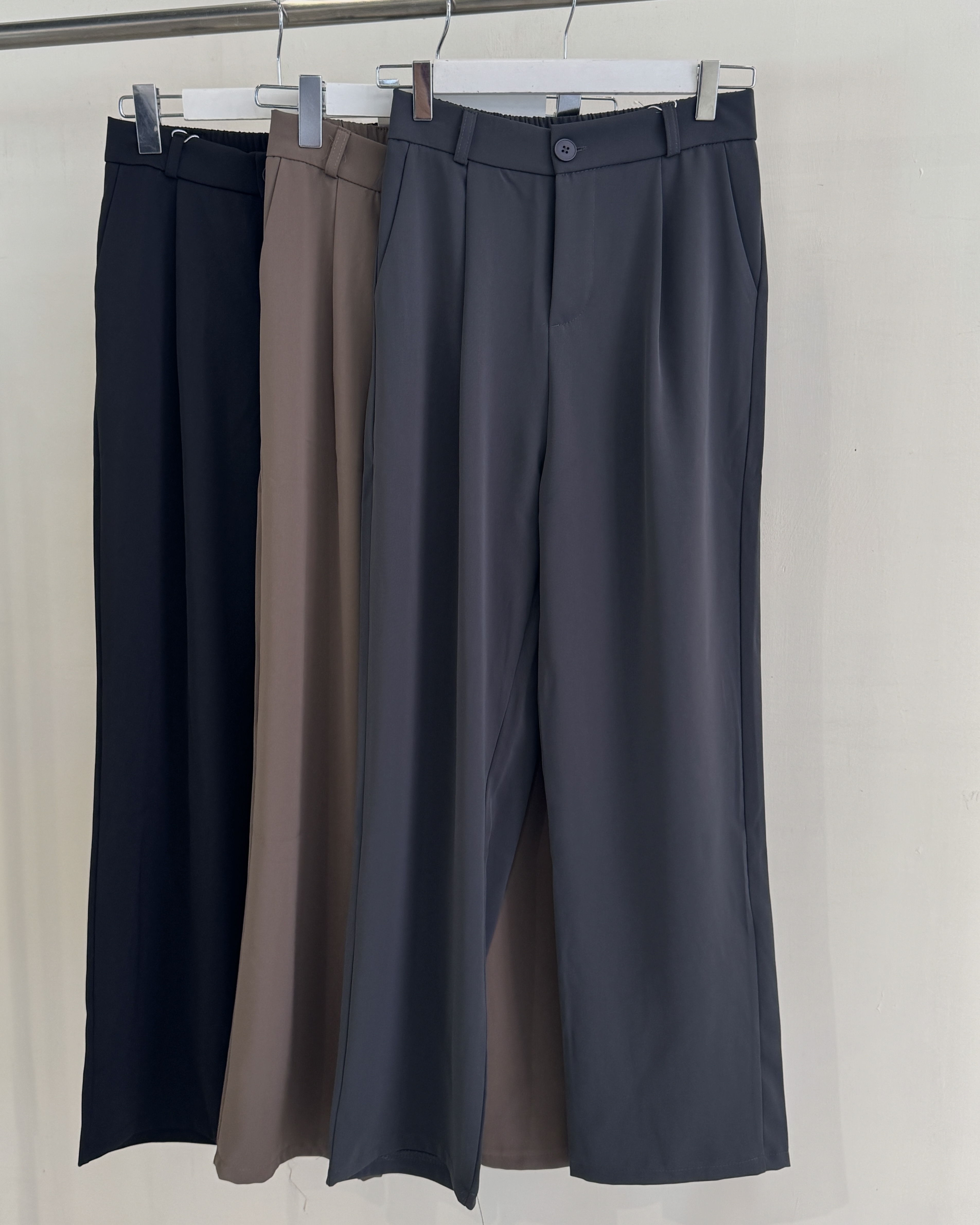 知性氣質直筒西裝褲-7001