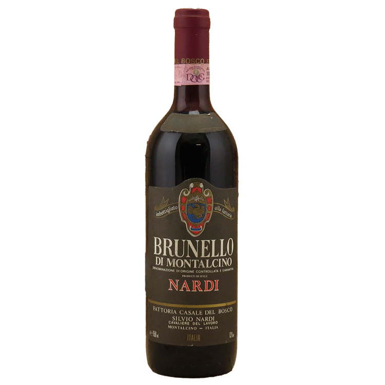 Silvio Nardi Brunello di Montalcino 1986