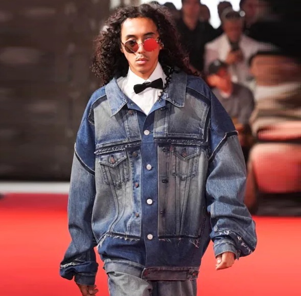 JUNYA WATANABE MAN 2025 S/S LEVI'S / DENIM CUSTOMIZATION JACKET (WO-J207-051) - PRE ORDER ITEM (預訂中)