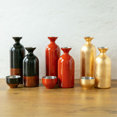 [Artisan] 漆磨 | 雙層清酒壺 1.5合 | 日の和