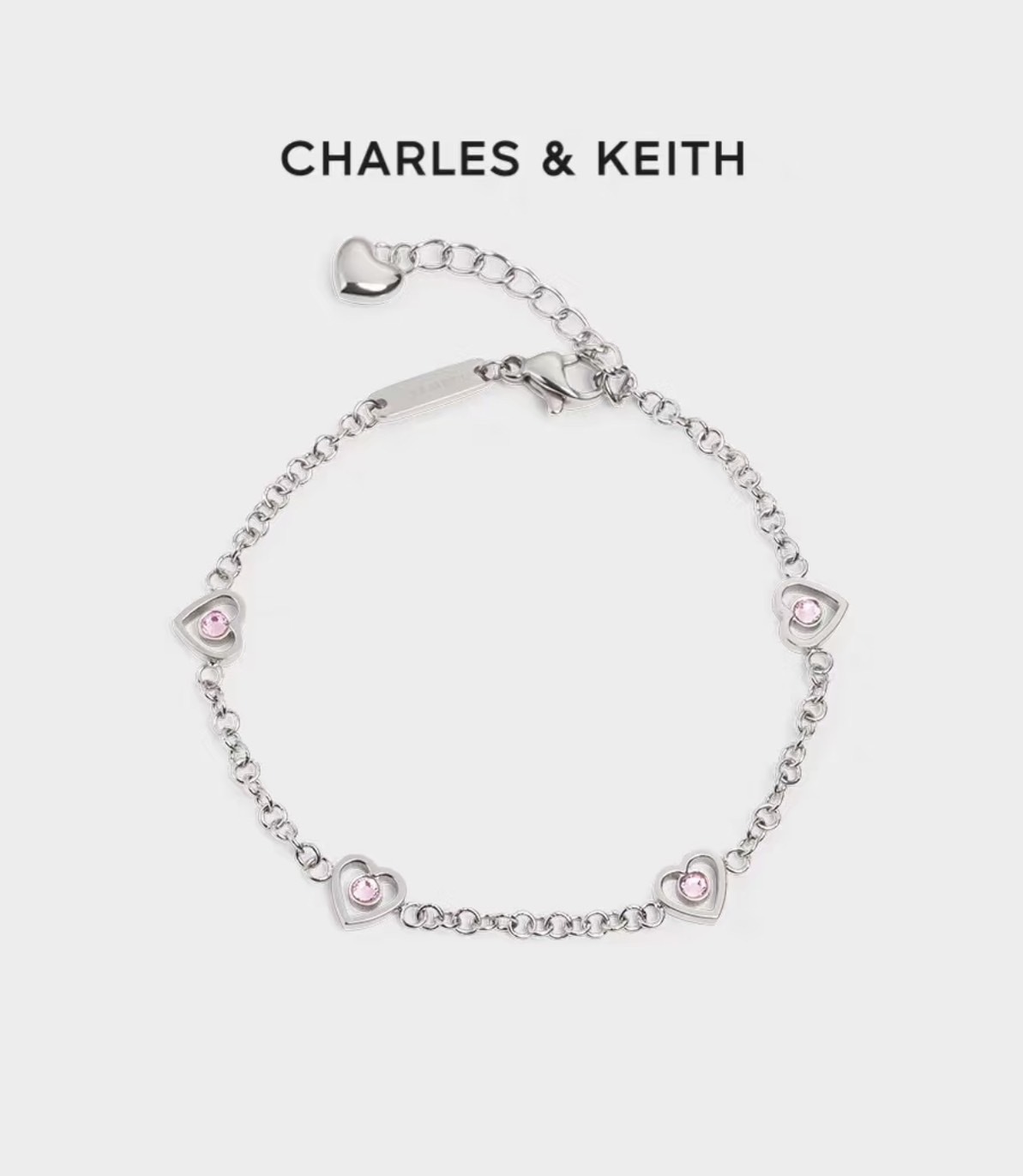 小CK 心心相印手鍊